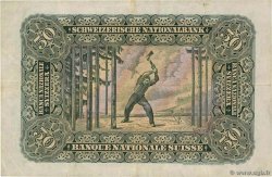 50 Francs SUISSE  1941 P.34l BC+