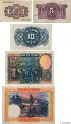 Lot de 5 billets SPAGNA  1948 P.LOT MB a BB