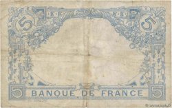 5 Francs BLEU FRANCIA  1916 F.02.42 RC+