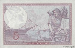5 Francs FEMME CASQUÉE modifié FRANCIA  1939 F.04.14 FDC