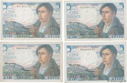 5 Francs BERGER Lot FRANKREICH  1947 F.05.07 VZ