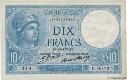 10 Francs MINERVE FRANCE  1931 F.06.15
