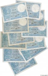 10 Francs MINERVE modifié Lot FRANCE  1939 F.07.lot