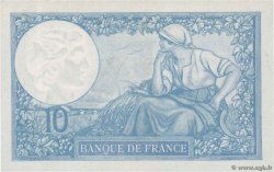 10 Francs MINERVE modifié FRANCE  1939 F.07.08 AU