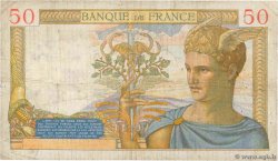 50 Francs CÉRÈS FRANCIA  1935 F.17.08 q.MB