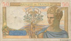 50 Francs CÉRÈS modifié FRANCE  1939 F.18.29 pr.TB