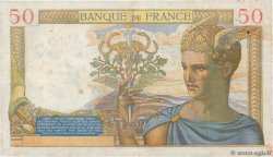 50 Francs CÉRÈS modifié FRANCIA  1939 F.18.35 BC+