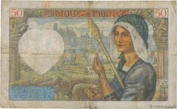 50 Francs JACQUES CŒUR FRANCE  1940 F.19.01 pr.TB
