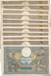 100 Francs LUC OLIVIER MERSON sans LOM Lot FRANCIA  1912 F.23.lot BC