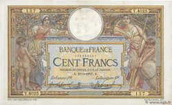 100 Francs LUC OLIVIER MERSON sans LOM FRANCE  1917 F.23.09a VF