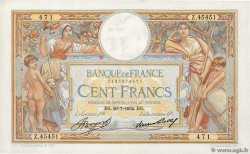 100 Francs LUC OLIVIER MERSON grands cartouches FRANKREICH  1934 F.24.13 SS