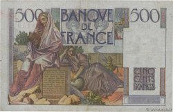 500 Francs CHATEAUBRIAND FRANKREICH  1945 F.34.03 S