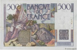 500 Francs CHATEAUBRIAND FRANCE  1946 F.34.06 VF