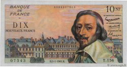 10 Nouveaux Francs RICHELIEU FRANCIA  1961 F.57.13 EBC