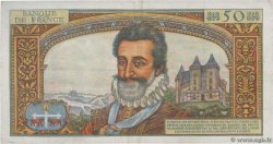 50 Nouveaux Francs HENRI IV FRANCE  1959 F.58.02 TTB