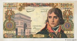 100 Nouveaux Francs BONAPARTE FRANKREICH  1959 F.59.02 fVZ