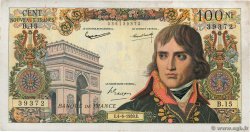 100 Nouveaux Francs BONAPARTE FRANCE  1959 F.59.02 F+