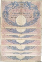 50 Francs BLEU ET ROSE Lot FRANKREICH  1926 F.14.10