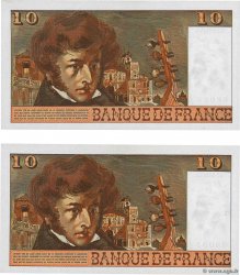 10 Francs BERLIOZ Lot FRANCE  1974 F.63.03 pr.NEUF
