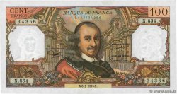 100 Francs CORNEILLE FRANCE  1975 F.65.48 XF+