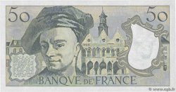 50 Francs QUENTIN DE LA TOUR FRANCIA  1986 F.67.12 q.FDC