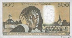500 Francs PASCAL FRANCE  1985 F.71.33 UNC-