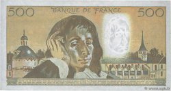 500 Francs PASCAL FRANCE  1991 F.71.48 XF