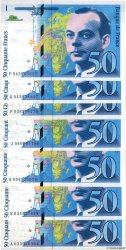 50 Francs SAINT-EXUPÉRY modifié Lot FRANCE  1997 F.73.04 UNC-