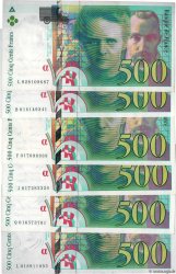 500 Francs PIERRE ET MARIE CURIE Lot FRANCIA  1994 F.76.01 EBC+
