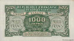 1000 Francs MARIANNE THOMAS DE LA RUE FRANKREICH  1945 VF.13.02 VZ