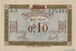 10 centimes FRANCE régionalisme et divers  1923 JP.135.02 NEUF