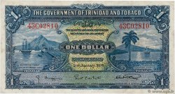 1 Dollar TRINIDAD et TOBAGO  1943 P.05c TTB