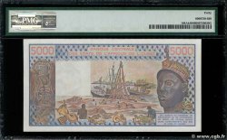 5000 Francs WEST AFRIKANISCHE STAATEN  1983 P.108Ak VZ