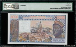 5000 Francs WEST AFRICAN STATES  1977 P.108Aa XF+