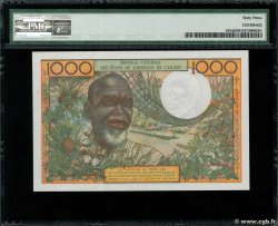 1000 Francs WEST AFRICAN STATES  1973 P.103Aj AU