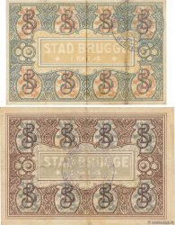 2 et 5 Francs Lot BELGIO Brugge - Bruges 1914 P.- q.SPL