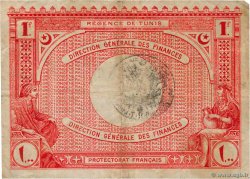 1 Franc TUNISIA  1920 P.49 F+