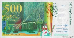 500 Francs PIERRE ET MARIE CURIE Symbole décalé Fauté FRANKREICH  1994 F.76f1.01 VZ+