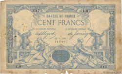 100 Francs type 1882 FRANKREICH  1882 F.A48.01 fS
