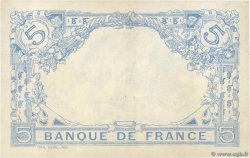 5 Francs BLEU FRANCIA  1916 F.02.44 EBC+