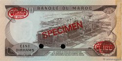 100 Dirhams Spécimen MAROCCO  1970 P.59as AU+