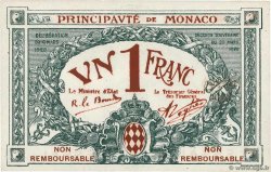 1 Franc Essai MONACO  1920 P.05r UNC-