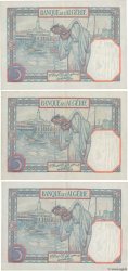5 Francs Consécutifs ALGERIA  1933 P.077a q.AU