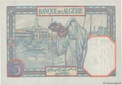 5 Francs ALGERIEN  1933 P.077a fST