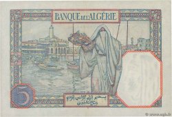 5 Francs ALGERIEN  1929 P.077a VZ+