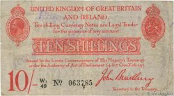 10 Shillings ANGLETERRE  1915 P.348 B+