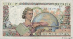 10000 Francs GÉNIE FRANÇAIS FRANKREICH  1946 F.50.03 fSS