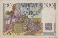 500 Francs CHATEAUBRIAND FRANKREICH  1946 F.34.04 fVZ