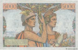 5000 Francs TERRE ET MER FRANCE  1951 F.48.04 SUP
