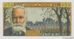 5 Nouveaux Francs VICTOR HUGO FRANCE  1959 F.56.03 SUP+